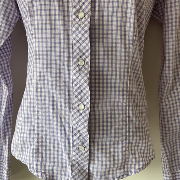 VINTAGE ROCKIES western button up top SMALL - Picture 3 of 6